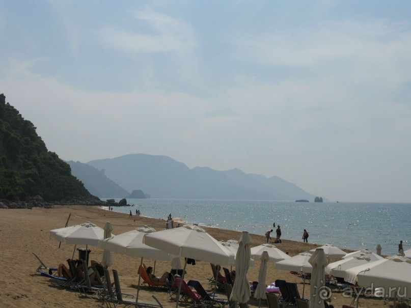 Лучший пляж на Корфу