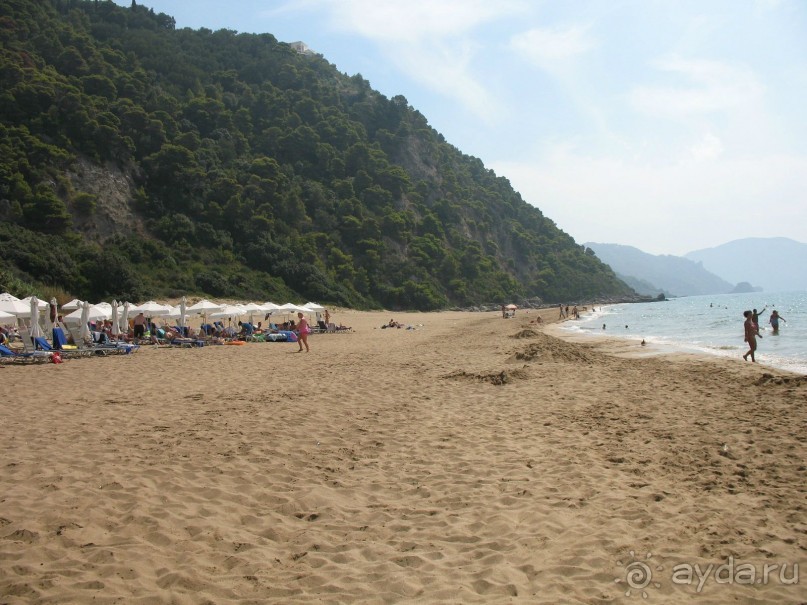 Лучший пляж на Корфу