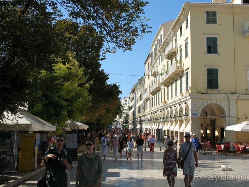 Улица Листон. Керкира