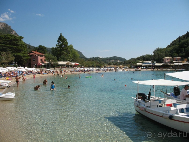 Пляж Палеокастрицы