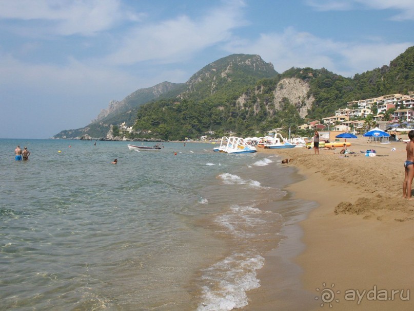 Лучший пляж на Корфу