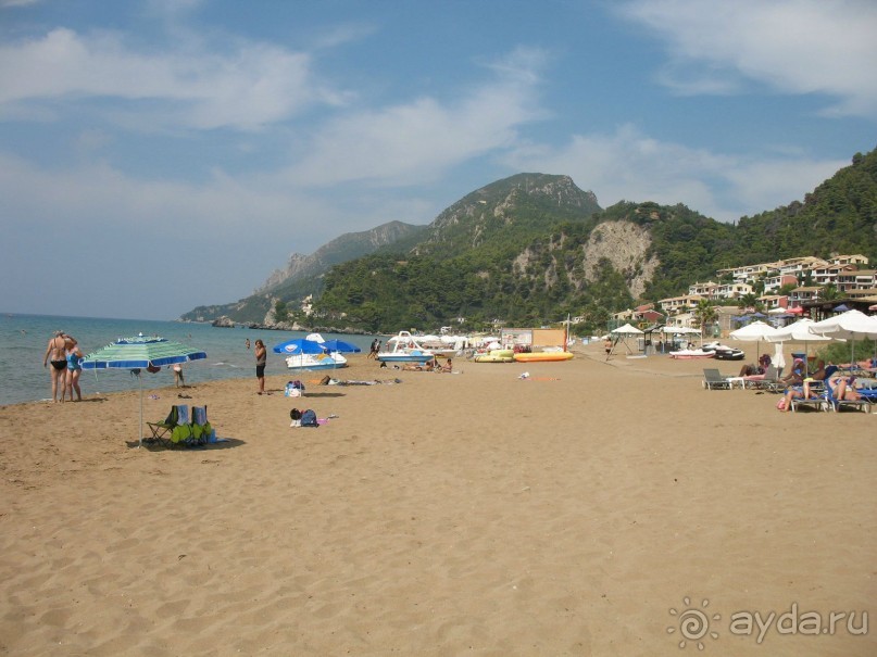 Лучший пляж на Корфу