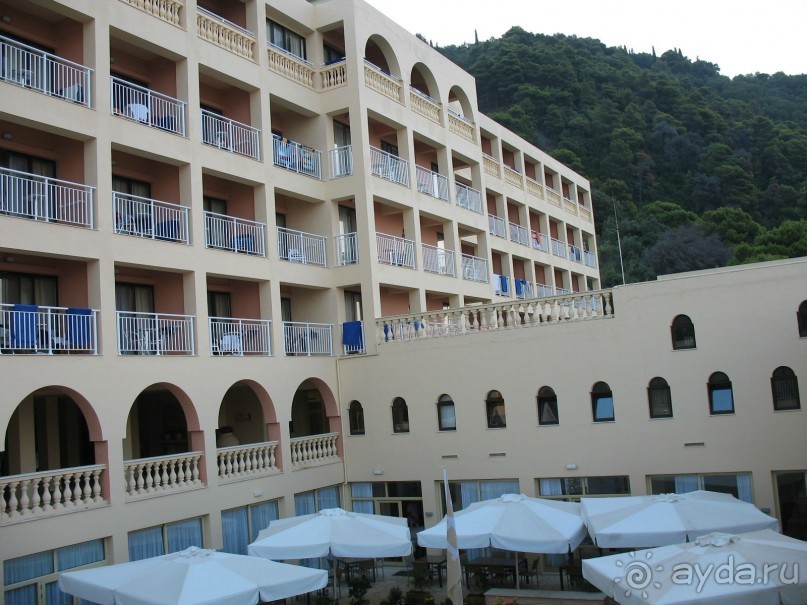 Внутренний дворик ресторана