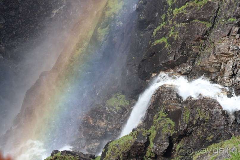 Удивительная красота! Водопад Ворингфоссен