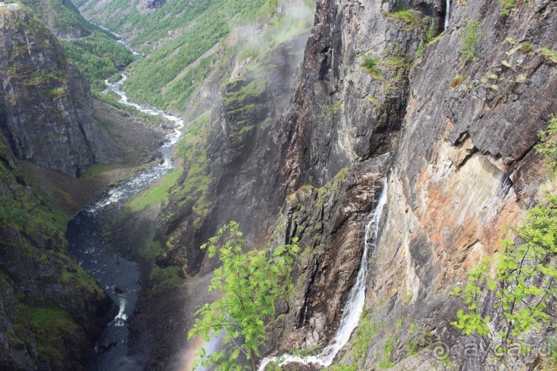 Удивительная красота! Водопад Ворингфоссен