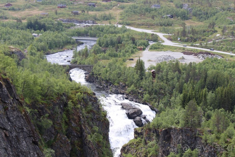 Удивительная красота! Водопад Ворингфоссен