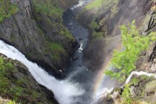 Удивительная красота! Водопад Ворингфоссен