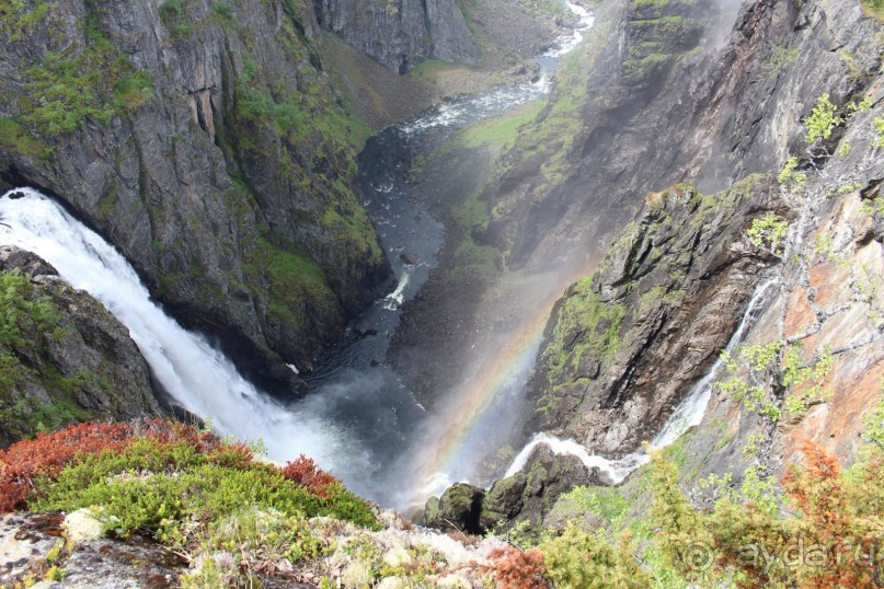 Удивительная красота! Водопад Ворингфоссен