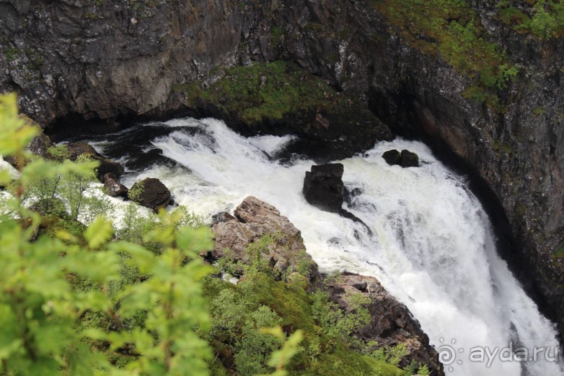 Удивительная красота! Водопад Ворингфоссен