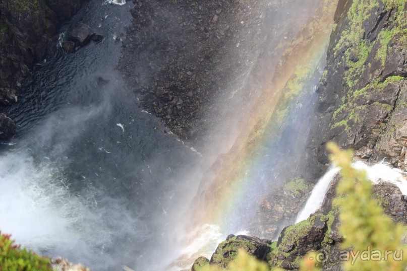Удивительная красота! Водопад Ворингфоссен