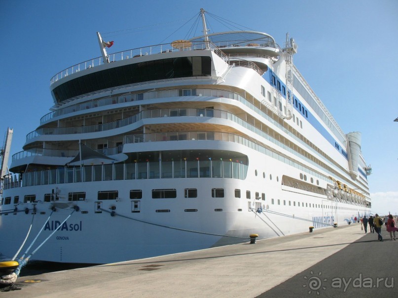 Клубный корабль AIDAsol (круиз Мадейра - Канарские острова)