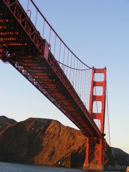 Сан-Франциско- вид с корабля-остров Алькатрас