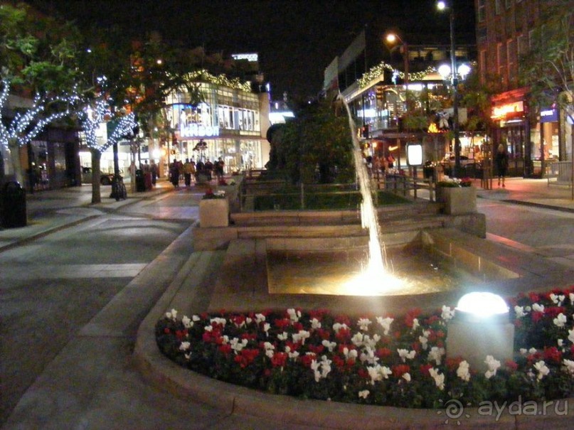 Лос-Анжелес центр.Вечер Благодарения