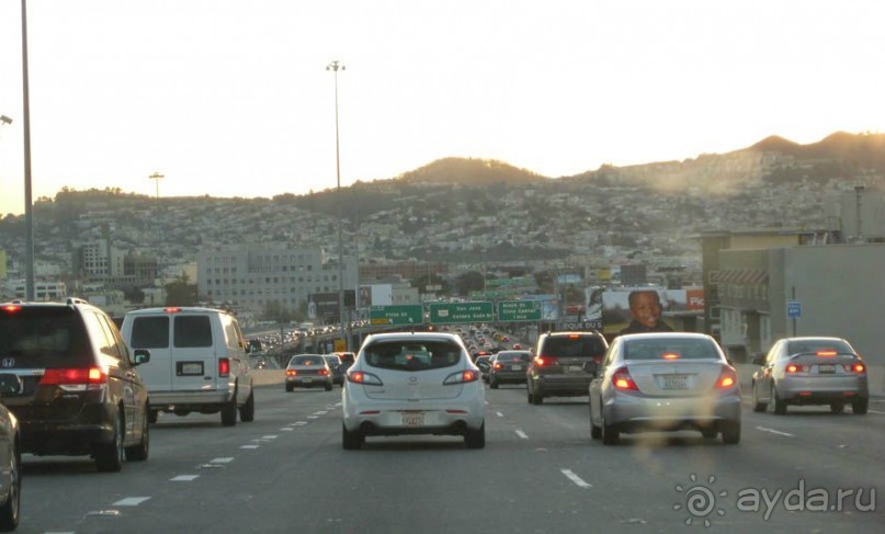 САН-Фран--дорога к мосту Bay Bridge