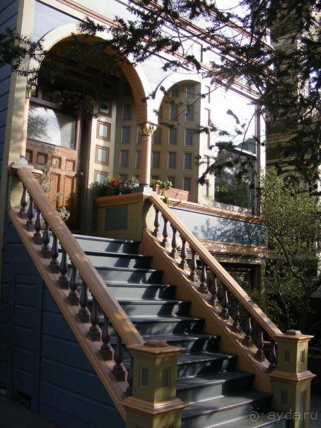 Сан-Франциско-город-центр-викторинаский стиль