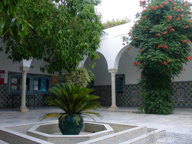 Дворик за ресепшен