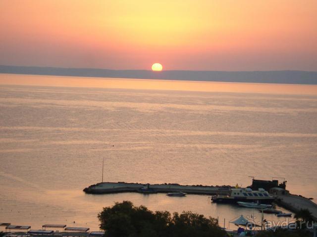 Рассвет вид с балкона