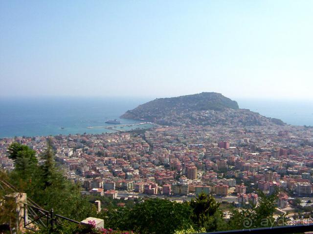 Вид на Аланью со смотровой площадки