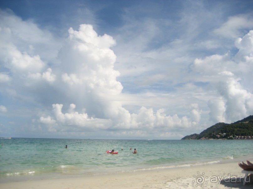 Релакс - белый песок и  очень теплое  море