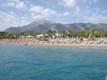 Вид на пляж