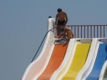 Горка со шлангом