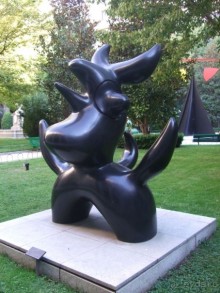 В Музее Современного Искусства. Мадрид.