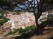 Курортный городок Тосса-де-Мар. Население около 6 тыс.чел.