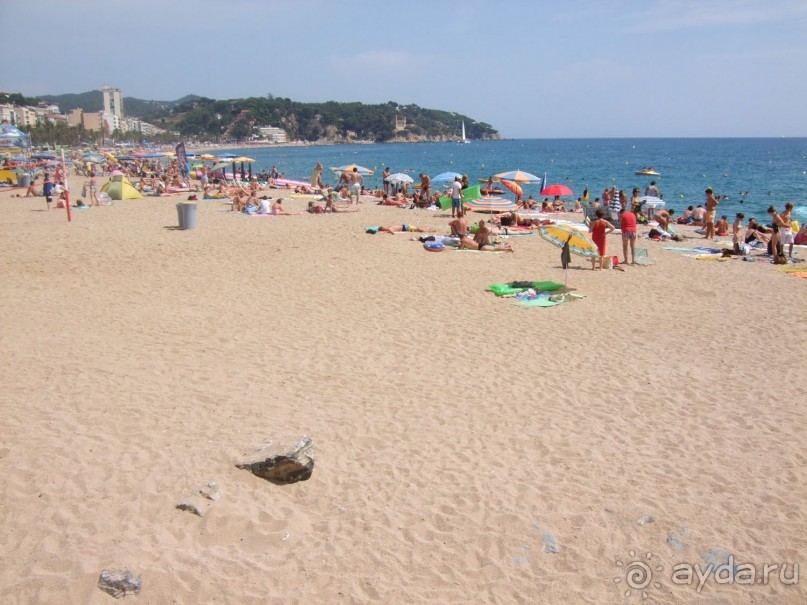 Пляж Ллорет-де-Мар.