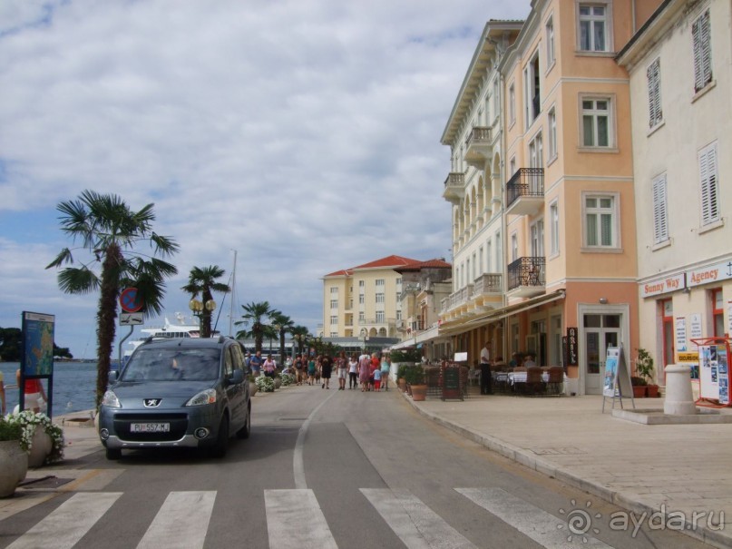 Набережная Пореча. Хорватия.