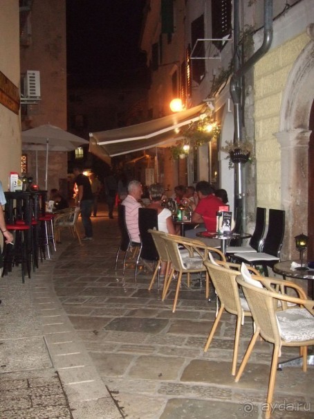 Вечерний ресторанчик. Пореч. Хорватия.