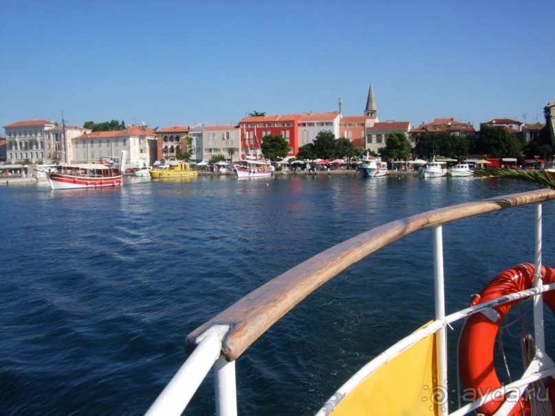 Отплываем:) Пореч. Хорватия.