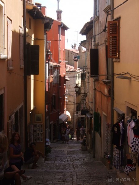 Улочки Ровиня.