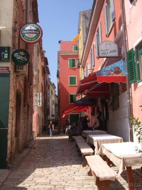 Улочки Ровиня.