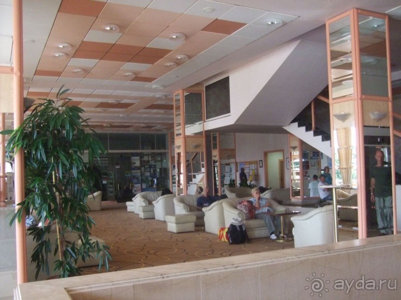 Холл отеля "Laguna Materada" 3*. Хорватия. Пореч.