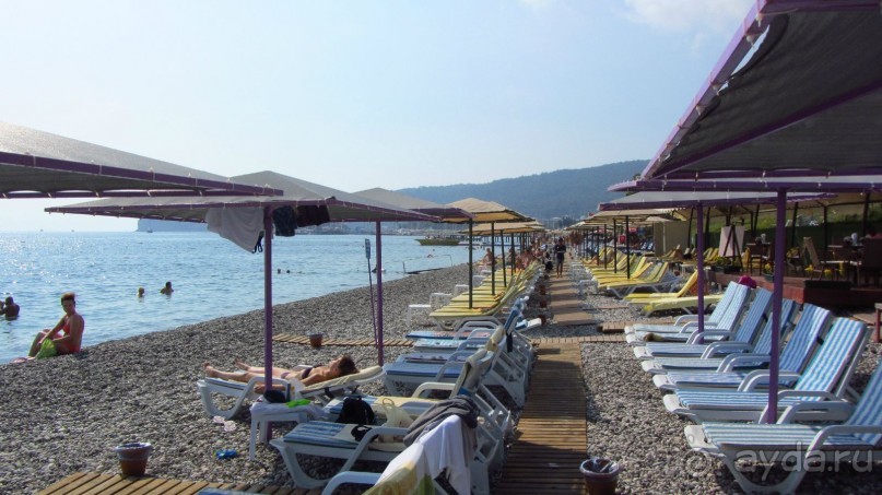 пляж Klub Kristall