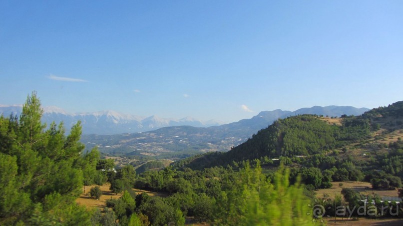 по пути на экскурсию Демре-Мира-Кекова