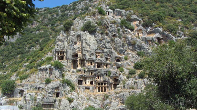 Ликийские гробницы (Мира)