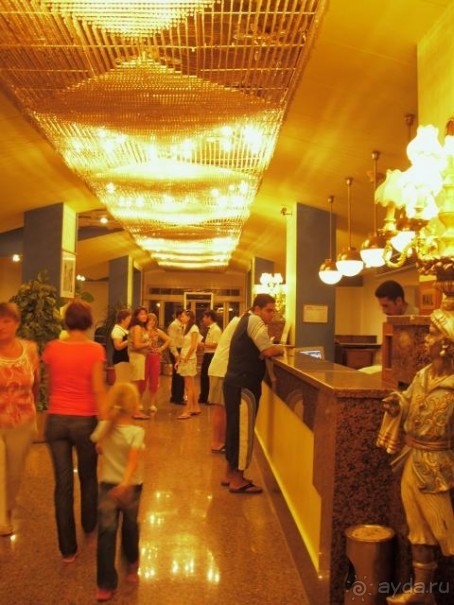 рецепшен вечером