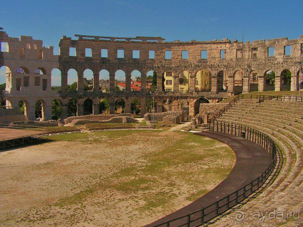 г.Пула. Колизей не хуже римского.