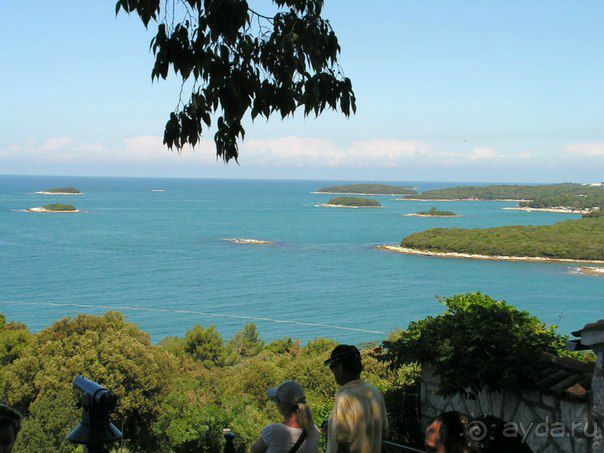 Смотровая площадка в г.Врсар.