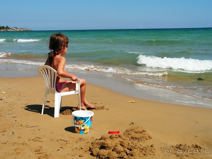 Пляж в Аволе.