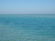 Море возле отеля