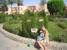 в садах отеля