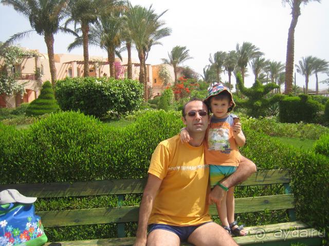 в садах у пляжа