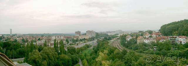 Отель Krystal. Вид из номера 1344 Отель Krystal. Вид из номера 1344