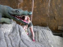 во как, я в пасти крокодила!