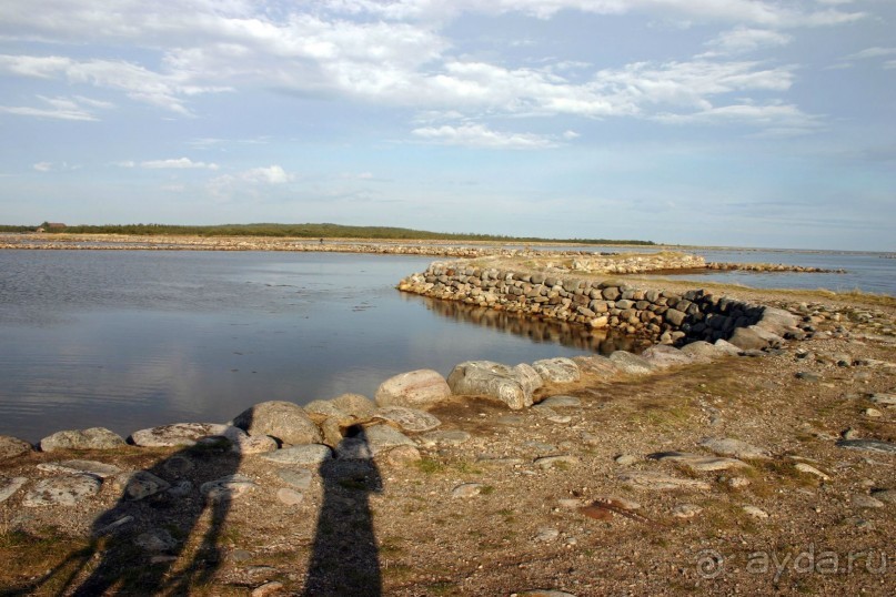 дамба на Муксалму. Идти можно только пешком, На велике не спасают даже рессоры.