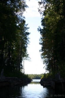 Рукотворные каналы, которые соединяют сеть озер