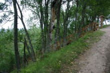 Лестница на Секирной Горе для снятия грехов