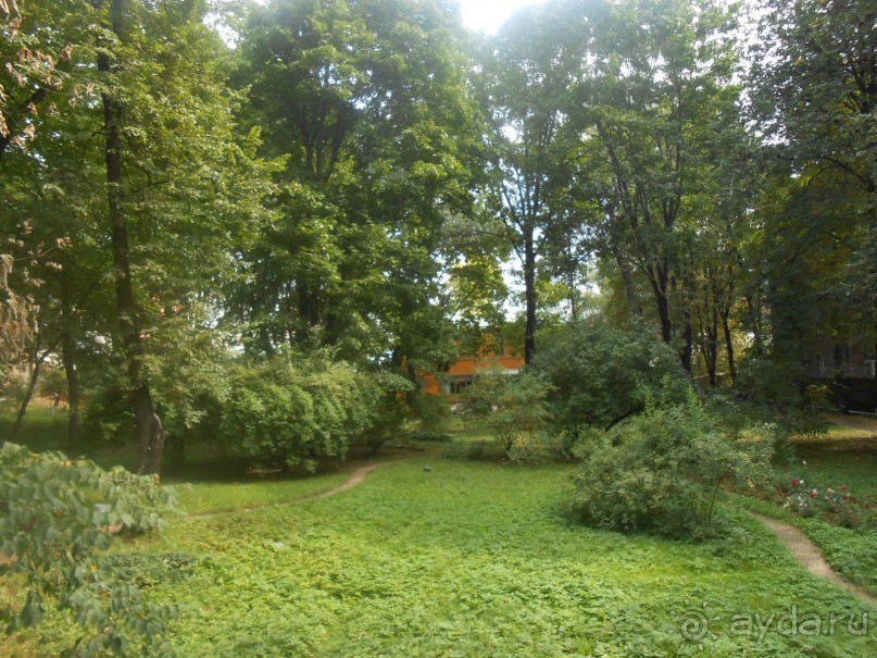 Домик Толстого и прекрасный сад